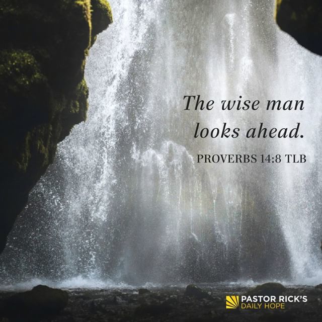 dailyhope's tweet photo. Many people in life start out well, but they end up progressing poorly because they don’t plan for the pitfalls. But the Bible says the wise person looks ahead and faces reality. Read more in today's #DailyHope devotional through the #LinkInBio. #PastorR… https://t.co/nspZ3QEfnN https://t.co/CrPqK0Noij