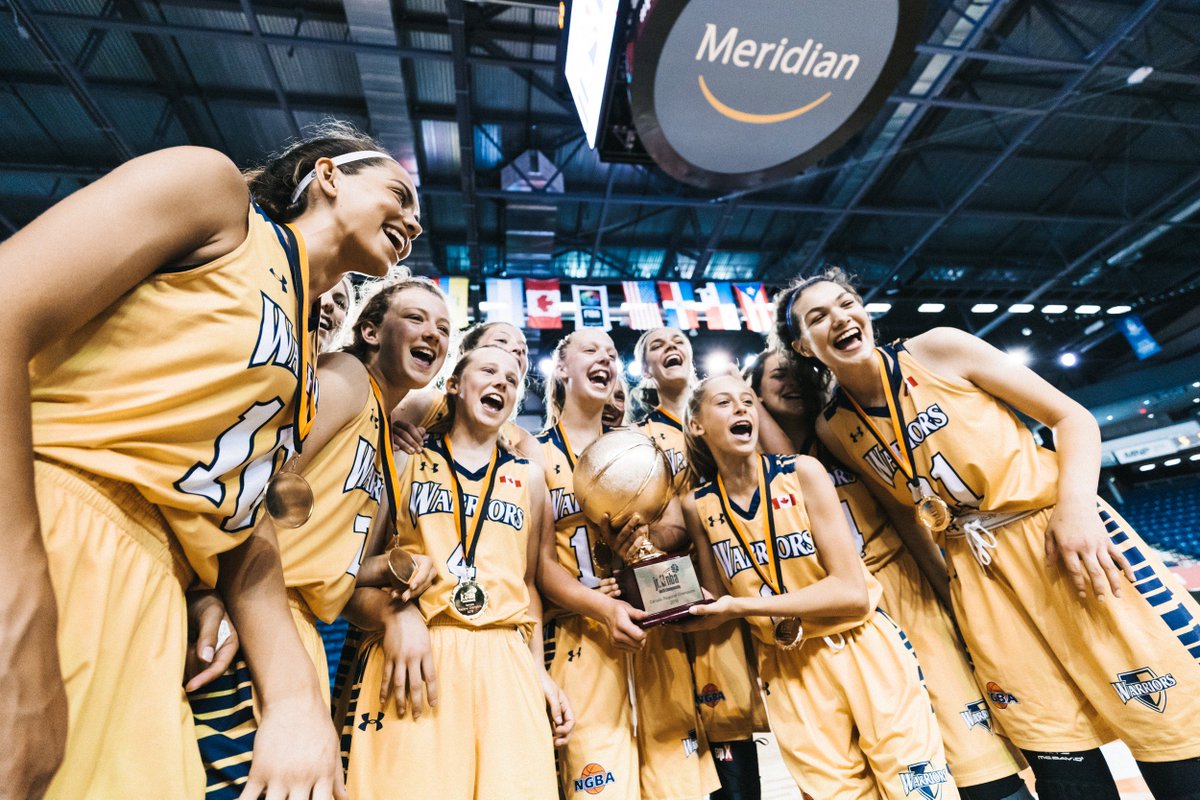 Raptors's tweet photo. Good luck to the Welland Warriors &amp; @TeamBreakdown1 as they represent Canada at the Inaugural #JrNBAWorldChampionship! https://t.co/y7ASl2CyJI