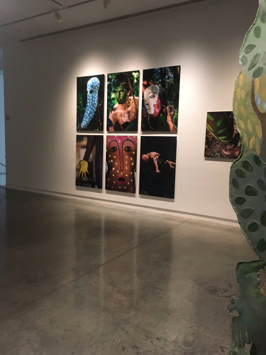 sotartsnyc's tweet photo. The Bronx Museum is on fire. Visited the museum this past Saturday. Take a look at Manuel Mendive: Nature, Spirit and Body featuring photographs by John Rowe @BronxMuseum #manuelmendive #johnrowe #sotartsnyc https://t.co/fzvwG8jxqZ