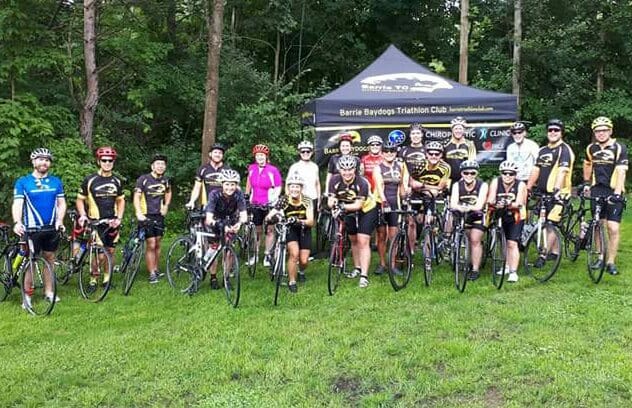 #BarrieBaydogEvents Fun ride and delicious food at our annual summer potluck and BBQ. #BarrieBaydogs #BarrieBaydogTC #swimbikeruneat #triathlontraining #tri