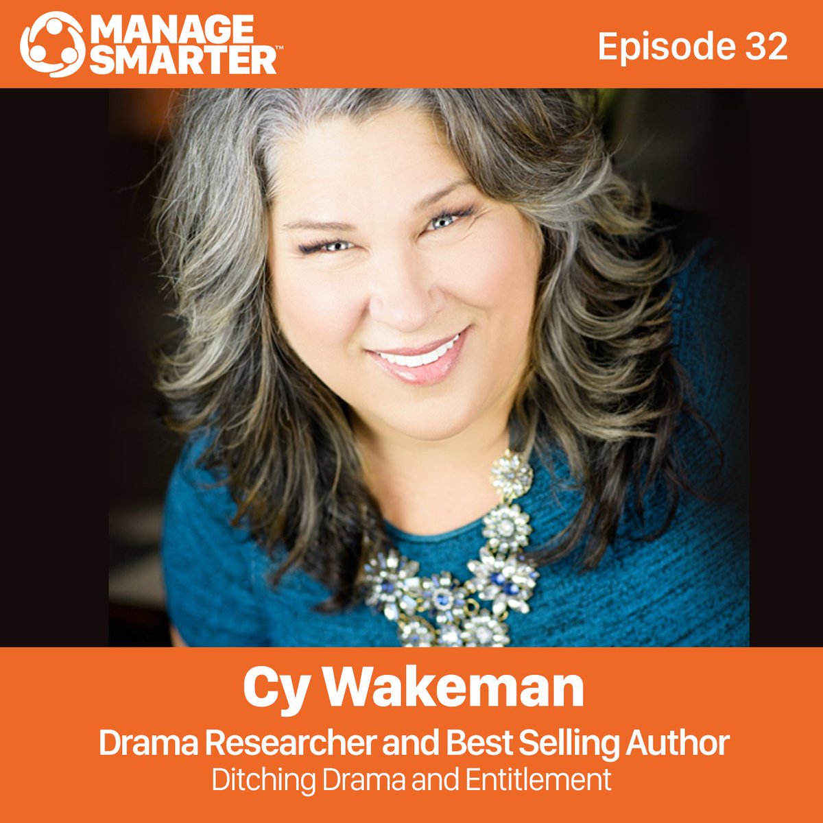 SalesFuel's tweet photo. @CyWakeman is our guest on this week's #ManageSmarter @ManageSmartPod  #Podcast! Learn her #tips on ditching #workplace #drama and turning around #negativity and #entitlement! #C-Suite https://t.co/s3DT7e7Wgn #management #leadership #companyculture #business #people #HR https://t.co/3RcNXIIpds