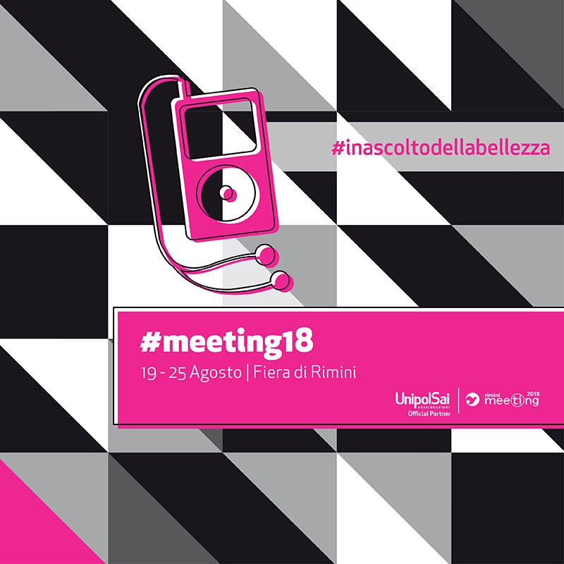 UnipolCorporate's tweet photo. Dal 19 al 25 Agosto ti aspettiamo al @MeetingRimini! In qualità di official partner saremo presenti nell’Area Mostre con le nostre audioguide per accompagnarti nei percorsi espositivi più belli di quest'anno.
Mettiti #inascoltodellabellezza con #UnipolSai! #meeting18 https://t.co/7fl5E5U0LL