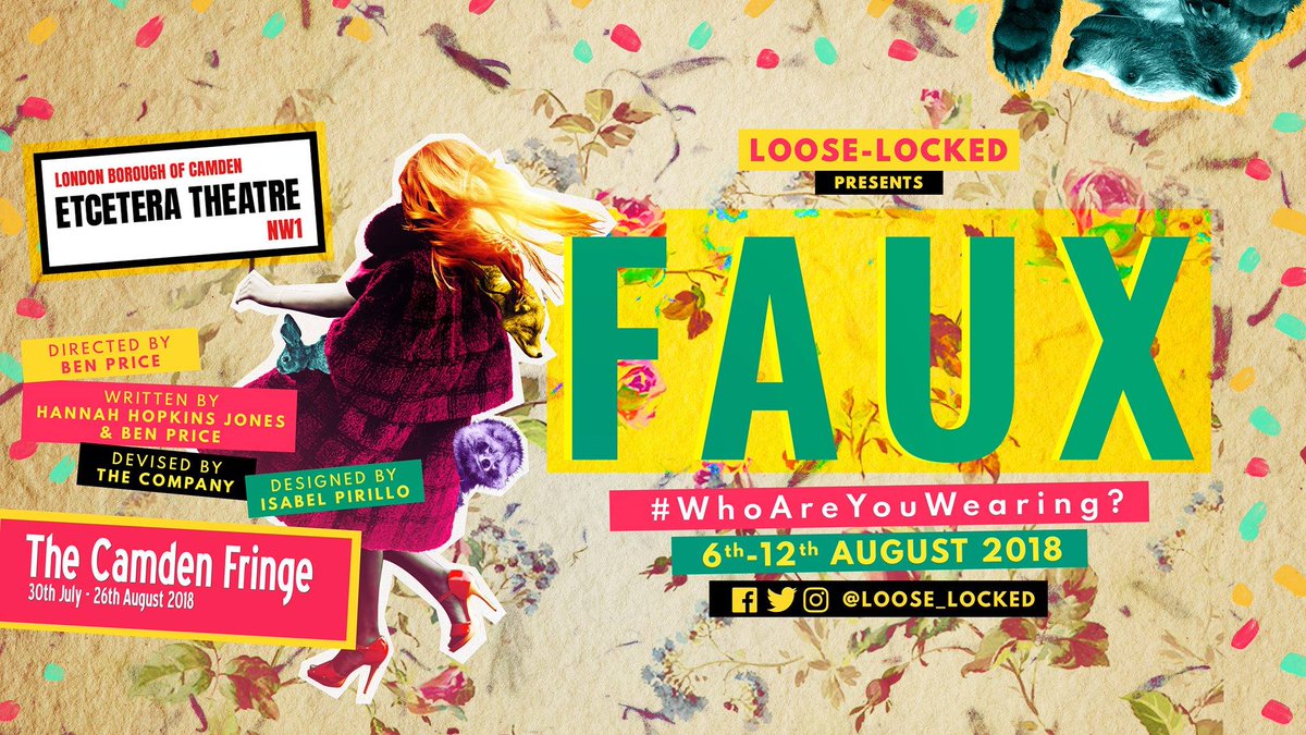 Calling all #Fashionistas and #Theatre Lovers - Check out my preview of #FAUX <a href="/EtceteraTheatre/">Etcetera Theatre</a>  a part of the <a href="/CamdenFringe/">Camden Fringe</a>  goo.gl/W3uqnw a fun mix of live theatre &amp; puppetry highlighting the issue of Faux Fur and ethical fashion #WhoAreYouWearing #preview