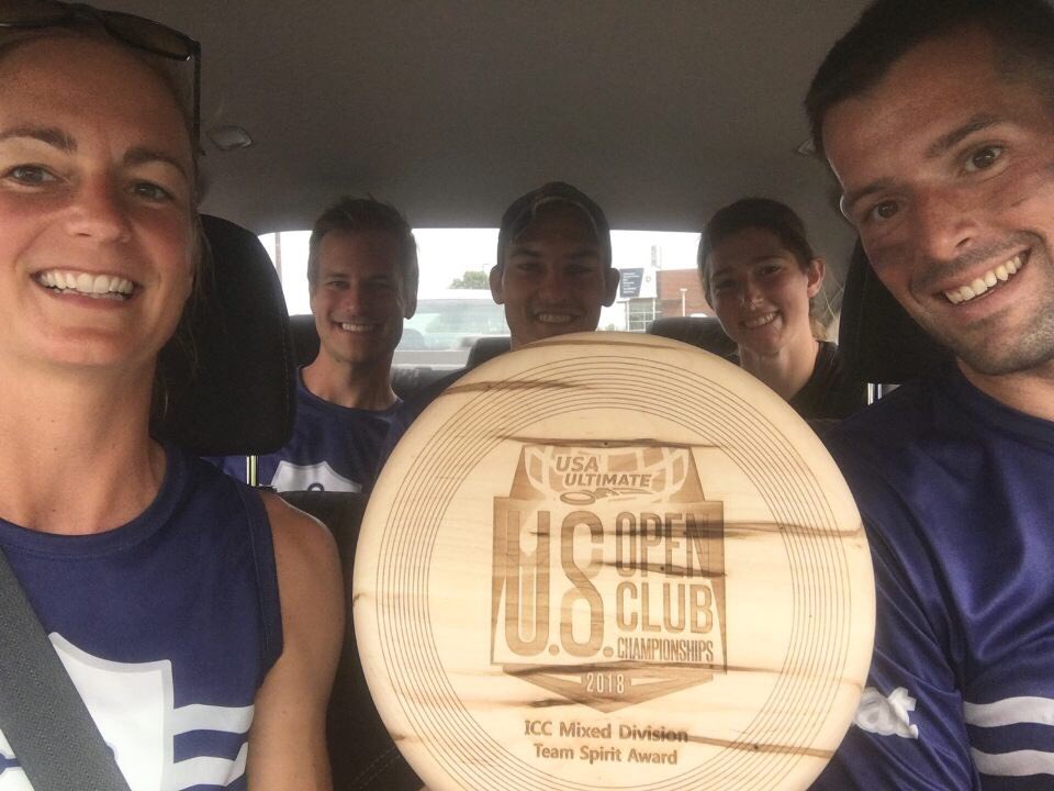 cincysfb's tweet photo. And we won the Team Spirit Award for the mixed division at #USOPENCHAMPS! Honored and grateful for all of our opponents’ respect at such a high level of competition. #SFB2018 ⚓️❤️🏆 https://t.co/5WtaGEszKD