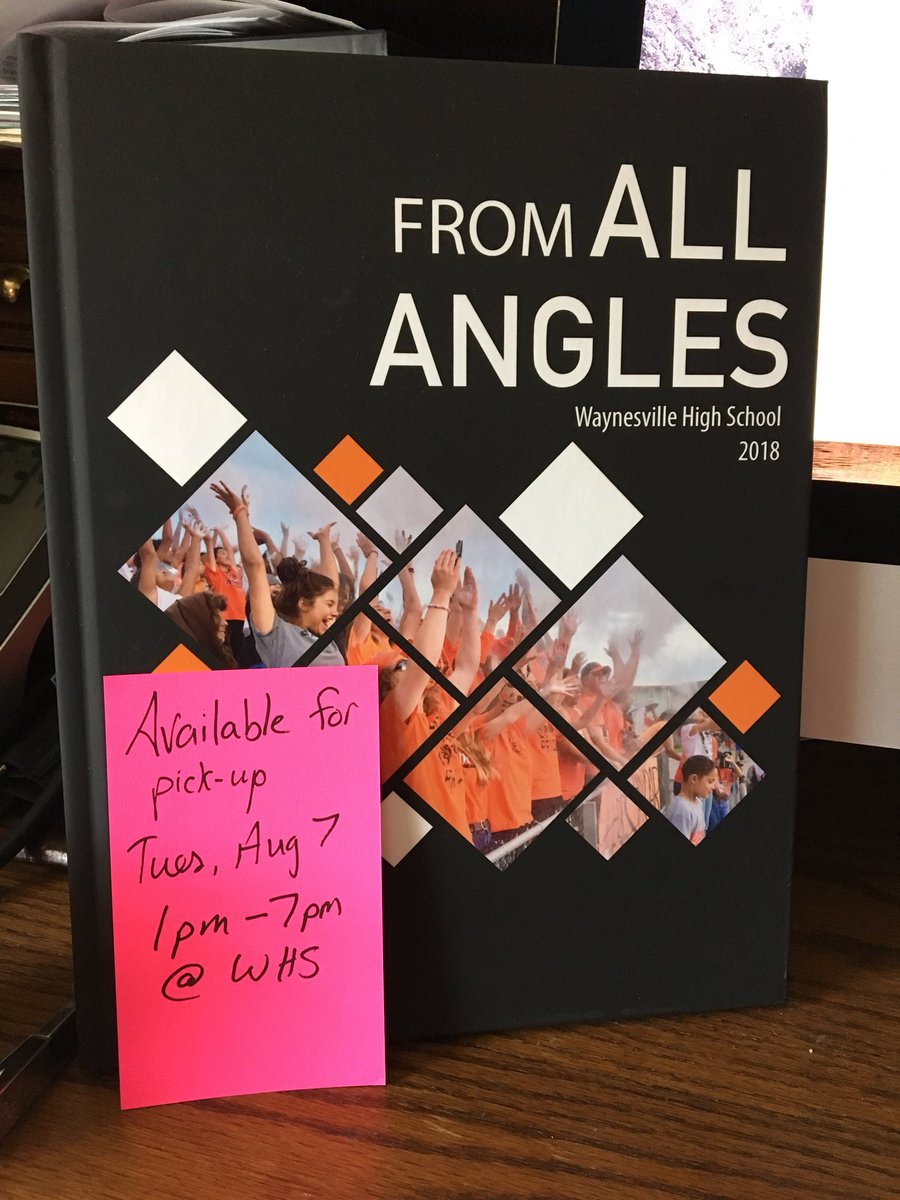 For those who bought a WHS yearbook, it will be ready for pickup on Tuesday Aug 7 in main office. 1 pm to 7 pm. It looks goooooood.