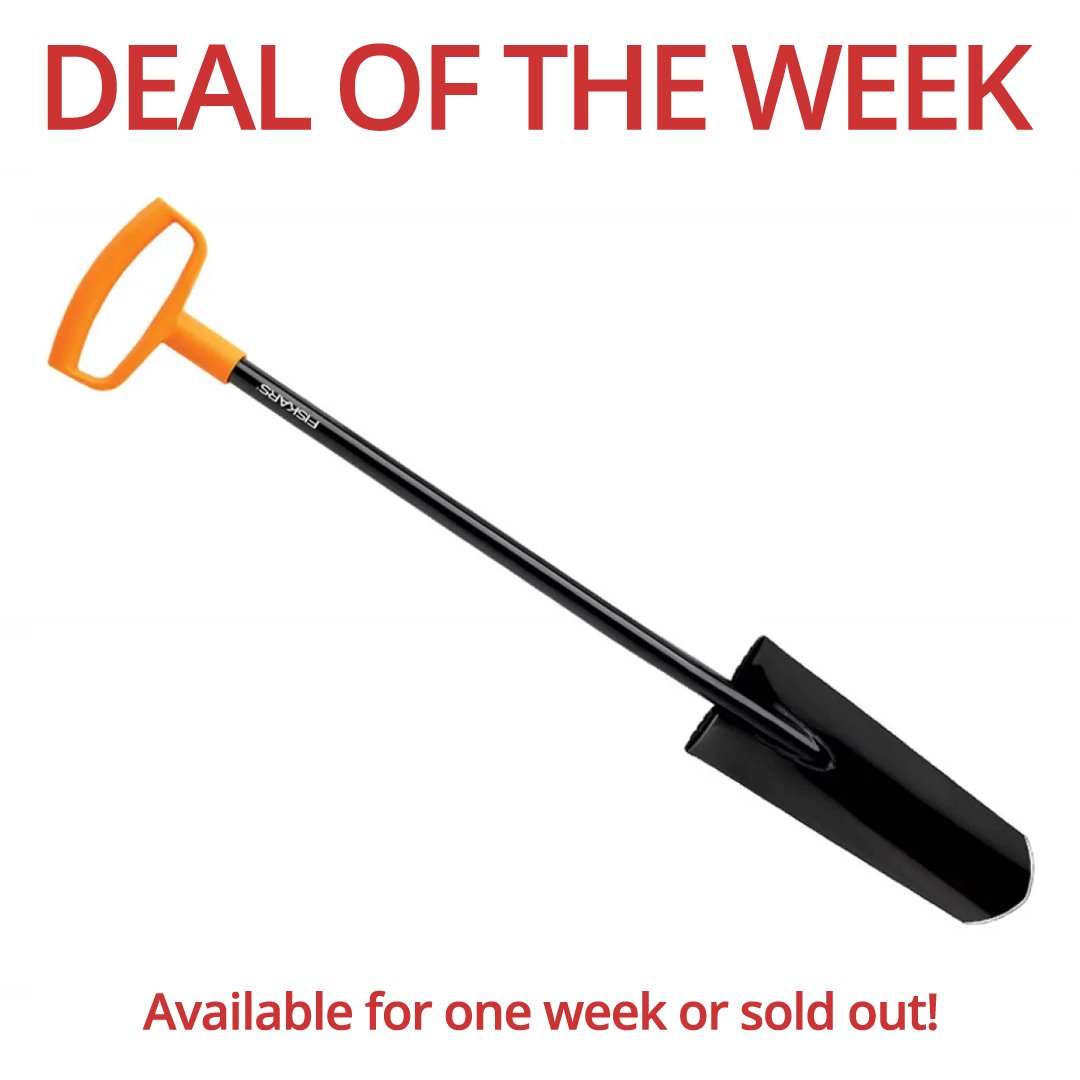 KellycoDetector's tweet photo. The Deal of the Week is here! The Fiskars Pro Series #Coin / #Relic "D" Handle Shovel digs deeper so you can get those targets faster! https://t.co/3c1utYxroQ #metaldetecting #dirtfishing #treasurehunting #kellycodetectors https://t.co/0XOsPcaXO3