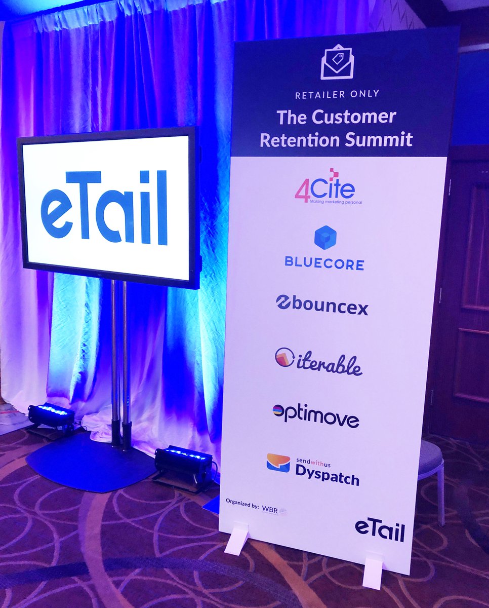 4citemarketing's tweet photo. @4citemarketing @Craig_Belhumeur at @eTailEast conducting a Customer Retention roundtable Summit today with our customer Isaac Hyman @adorama!  #emailmarketing #personalization #individualization https://t.co/JgFakkoqgm