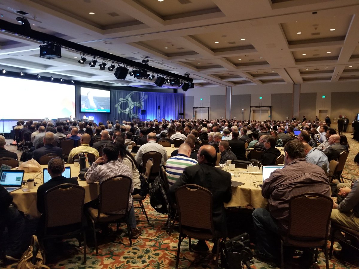 zehicle's tweet photo. So much networking... in every sense. Enjoying my first time at #CLSC2018. We are on Day2 of showcase or come find @rackngo to chat about infrastructure! /cc @CableLabs https://t.co/AkgJEhcJrD