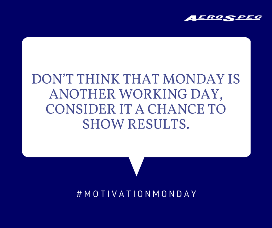 aerospecinc's tweet photo. #MotivationMonday 😎💪 https://t.co/tCOi0A5Au3