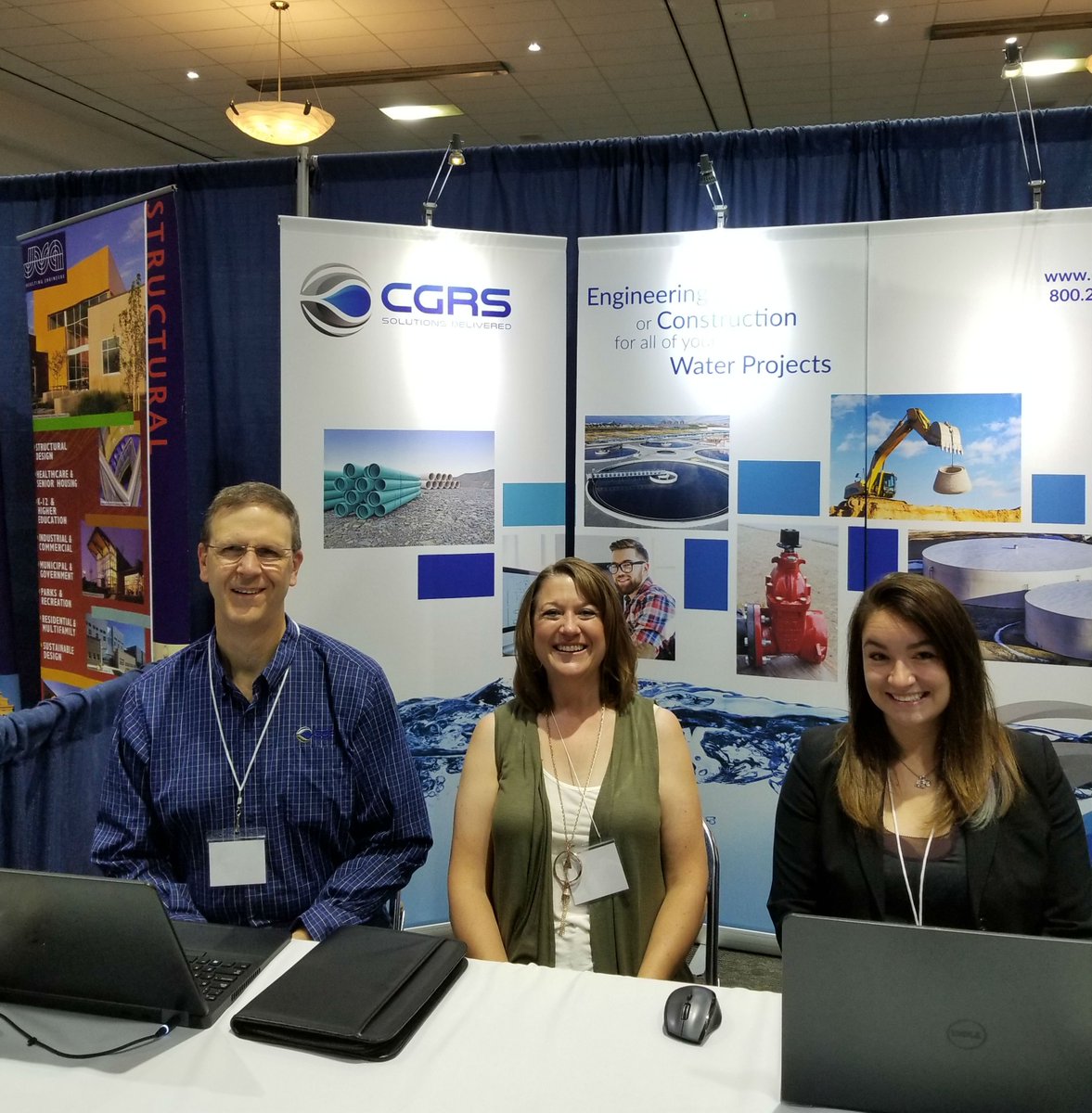 RMSAWWA's tweet image. A big thanks to @CGRS for helping to make our 2018 Grand Junction Water &amp;amp; Waste Water Conference a great success.  Randy Kenyon helped coordinate our 40 conference exhibitors and Kelly Serrano was our onsite conference photographer.  Thank you!