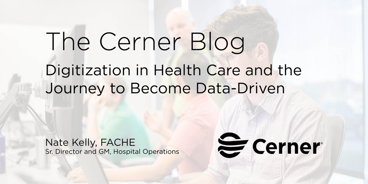 OracleHealth's tweet image. As an industry, we’ve worked hard to digitize health care data. What we do with this data will define our future. 

On our blog, Cerner's @Nate_Kelly1 explains how to turn digitized data into valuable insights. bit.ly/2AKIJGD