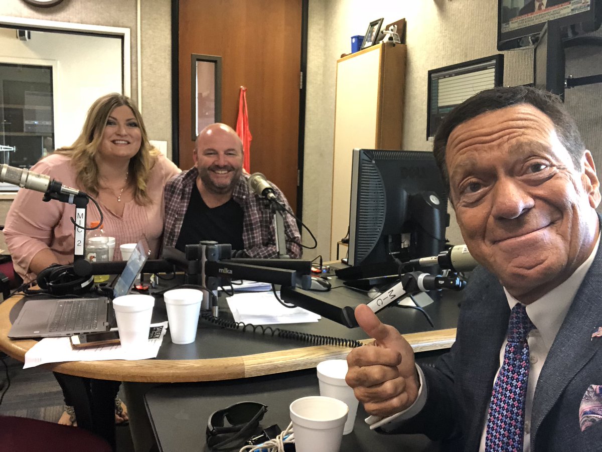 JrzyJoePiscopo's tweet photo. Jumping on with @brianwhitman and @JenniferHorn #am870TheAnswer #Now! https://t.co/3DaxCSSSRw
