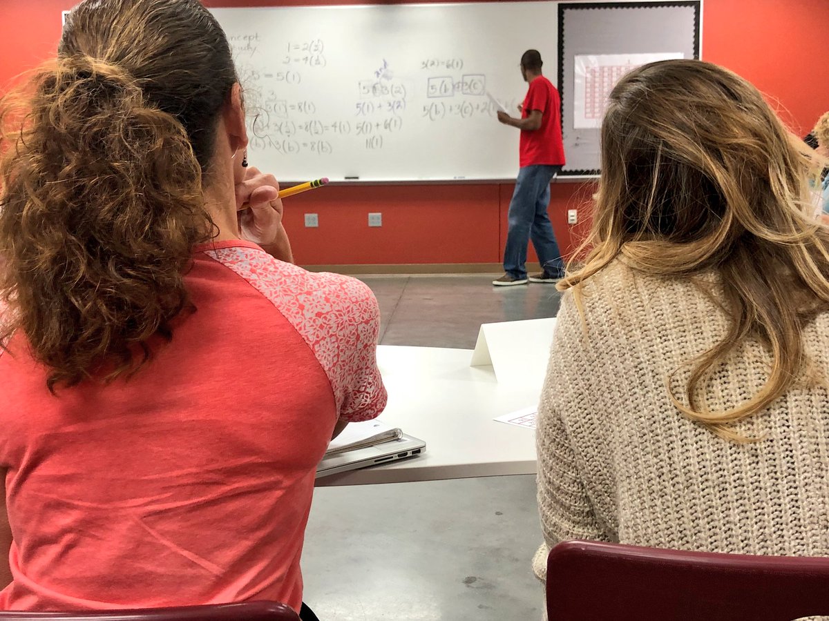 thenumberlab's tweet photo. Concept Study #1 is underway. We are looking at the concept of addition as combining like terms. #honorcomplexity @DSISD https://t.co/azprY0fi3k