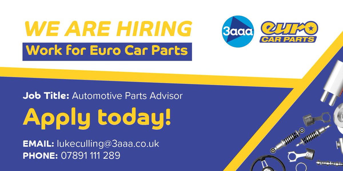 3aaaUKSOT's tweet photo. Completed your GCSE's and have always had the passion to pursue a career in the automotive industry?

We have numerous opportunities nationwide for any prospective car enthusiasts apprentices, who would like to 'drive' their career forward. https://t.co/PQotWdBxkG