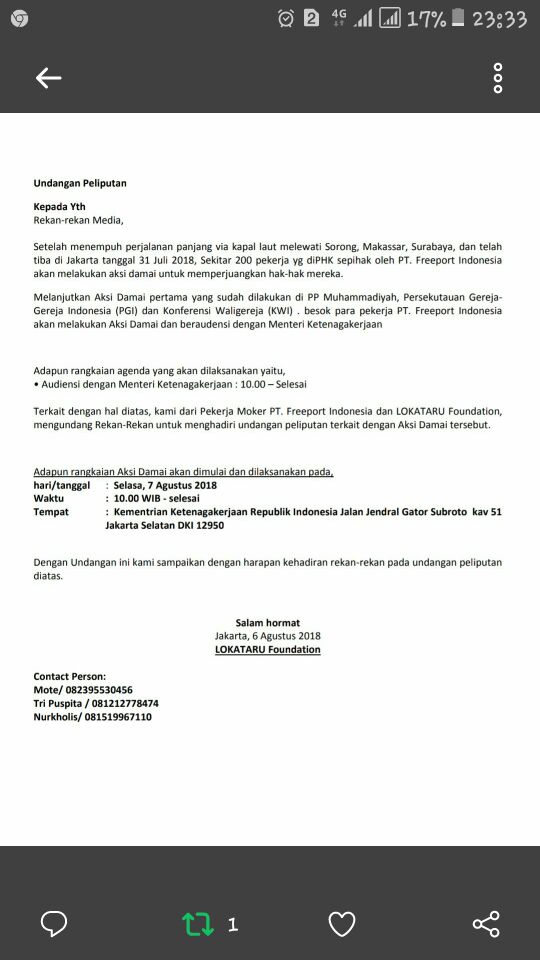AndreKumampung's tweet photo. #BURUHFREEPORTMENGGUGAT 
@hanifdhakiri 
@jokowi 
@tvOneNews 
@Metro_TV 
@ILC_tvOnenews 
@karniilyas 
@kompascom 
@korantempo 
@lokataru_id @haris_azhar https://t.co/RzVgA6LssA
