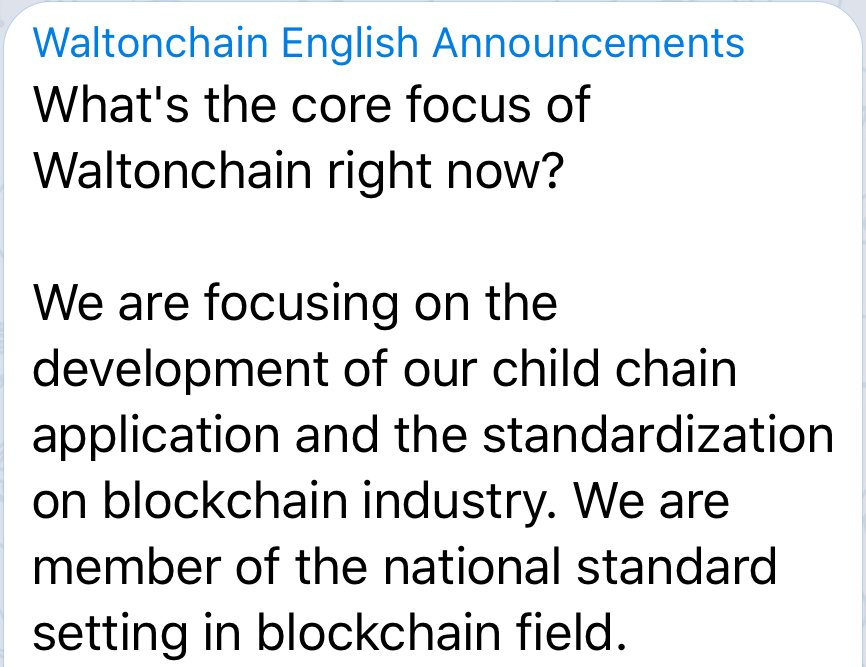 kaitoCrypto's tweet photo. Current #Waltonchain core focus -
STANDARDIZATION of the blockchain industry 🇨🇳🇰🇷. Development of CHILD CHAINS application. #freyrchain #fashionnet #iot #Blockchain #alts https://t.co/sHa3CbD8Cf