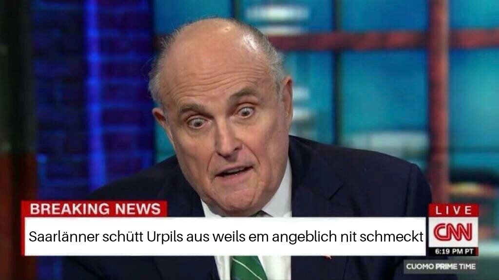 SaarlandMemes's tweet photo. Achtung Eilmeldung. ..
#saar #Saarland #saarmemes #Saarbrücken #urpils #schwenker https://t.co/IcZbSxGRbs