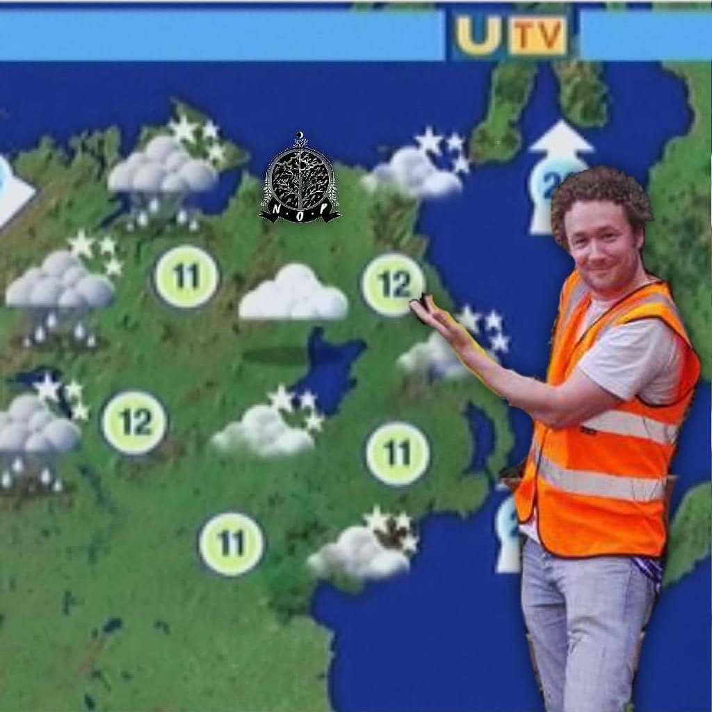 Over to Kieth with the weather!

This Thursday will be mainly dry with spells of @TheHenryGirls some light patches of <a href="/truckerdiablo/">truckerdiablo</a> and 100% chance of spotting No Oil Paintings at the first ever Thursday <a href="/Stendhalireland/">Stendhal Festival</a>!
📸 - Rae from @molto_vivo