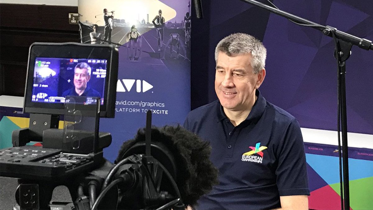 Avid's tweet image. “The @Euro_Champs partnered with @Avid to bring a really strong brand to life on television.” We sat down with Cathy Chapman, @Paul_Bristow, and @martinfitchie.

#Avid #sports #Glasgow2018 #graphics #EC2018 #Berlin2018