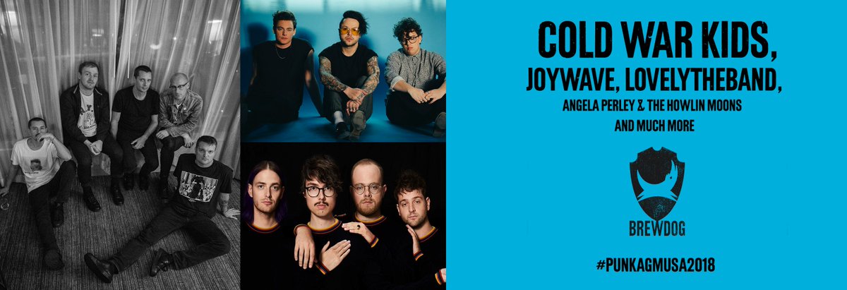 We've got massive news, and we can't wait any longer👇🏽

<a href="/ColdWarKids/">Cold War Kids</a> will be headlining our #PunkAGMUSA2018 with <a href="/joywave/">Joywave</a> and <a href="/lovelytheband/">lovelytheband</a> - Who's ready for mayhem? We sure are.

For AGM info: bit.ly/AGM2018-PARTY