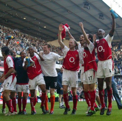 The heart with which they played despite their obvious superior talent was the best thing for me.

If Arsenal ever manages to assemble a team almost as good as these guys, I'll remember to pause and savour every second of it. 

#TheInvincibles