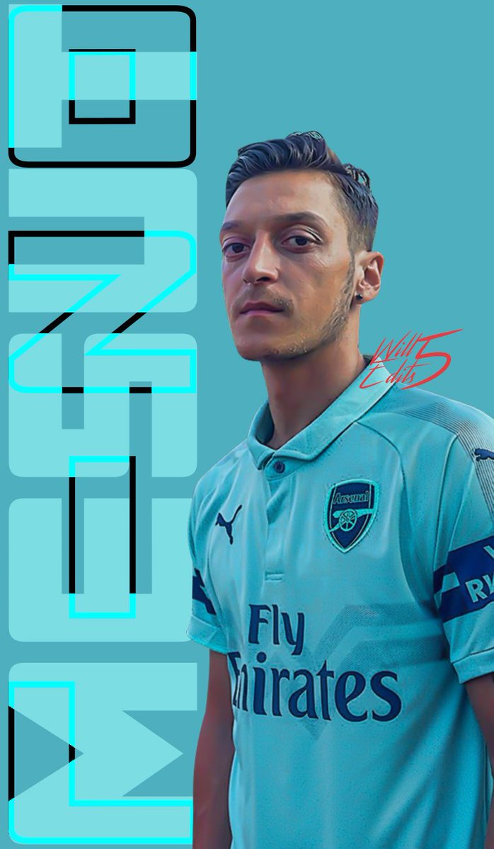 WillEdits5's tweet photo. Number 10 is a big weight. Hope he can carry it. 

#arsenal #ozil 
@Arsenal @MesutOzil1088 https://t.co/90nLuNtLEB