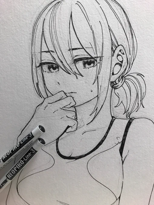折角のコミケなので色紙何枚か作って持っていこうと思います。 