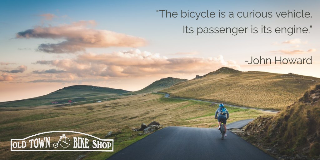 OldTownBikeShop's tweet photo. Where will your bike take you today?

#MondayMotivation #OldTownBikeShop #LocalBikeShop #BikeCOS #BikeColoradoSprings #RideYourBike #OneLessCar #BikeLane #ShareTheRoad #LifeBehindBars https://t.co/0cE7DF31CZ
