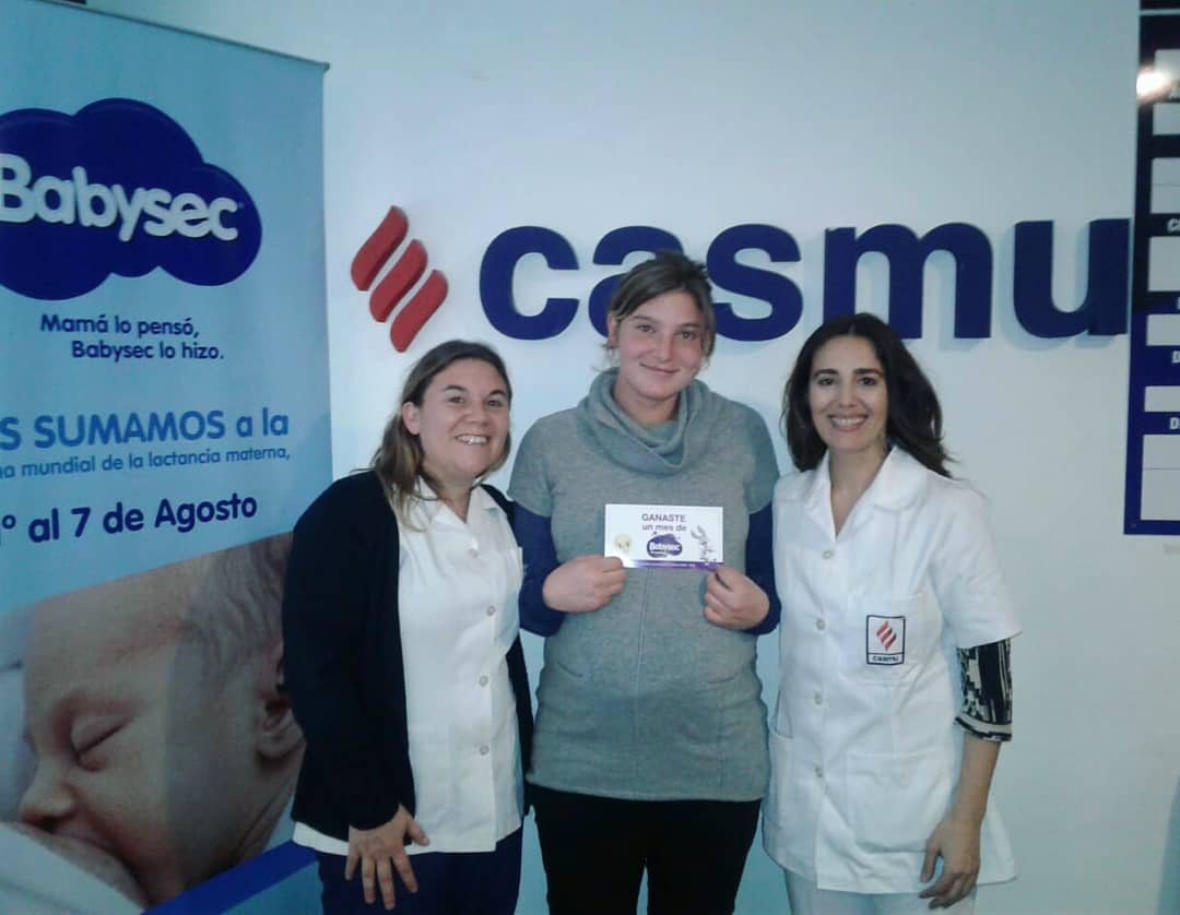 eseceuy's tweet photo. Estamos presentes en la Semana de la lactancia acompañando a las mamás y a sus bebés 👶🚼🐣 junto a @babysec_uruguay @babysec 

#ESECE #comunicaciónactiva #babysec https://t.co/V3xbvyBbMj