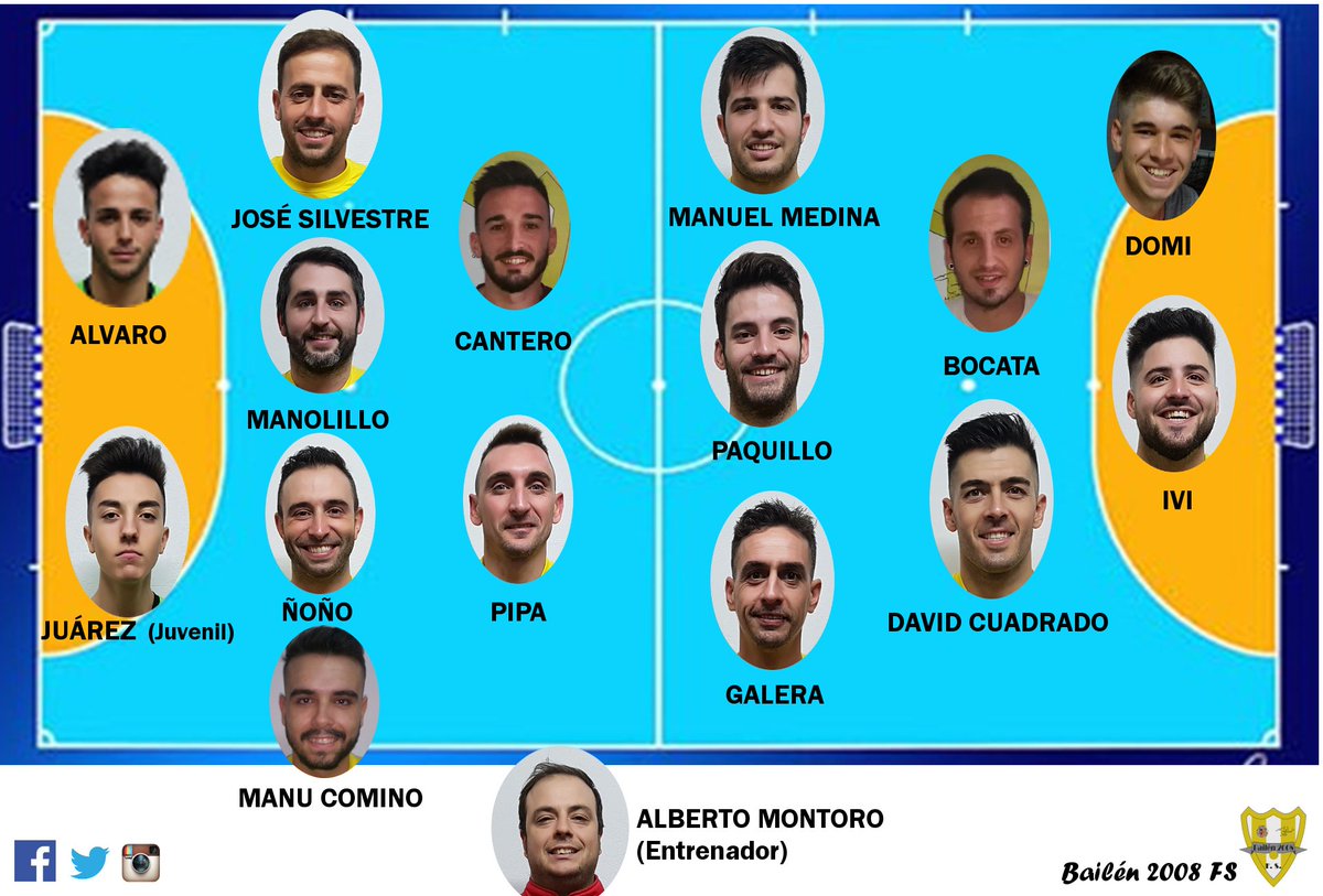 Bailen2008_FS's tweet photo. A falta de cerrar la portería, esta es la plantilla que hemos formado para competir en Tercera División. No nos ha quedado nada mal, verdad??? 🤗🤗🤗 https://t.co/uQwMiED68o