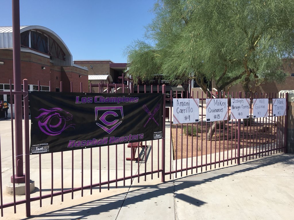 matthewgeorgia's tweet photo. Welcome Back, @CChsChampions! We are so excited to have you here. Let's have a great 18/19 school year! #BeAChampion #LiveHereLearnHere #firstday #PUHSD https://t.co/tHcKLoCqJT