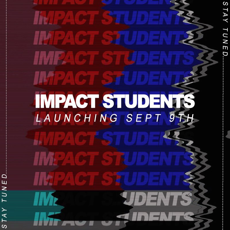 icstudentstn's tweet photo. We are very exited to announce that we will be launching our Student Ministry this fall! 🙌🏻 🙌🏼🙌🏽🙌🏾🙌🏿Stayed tuned for more details! 😎 #ImpactStudents https://t.co/E77w7EcL55