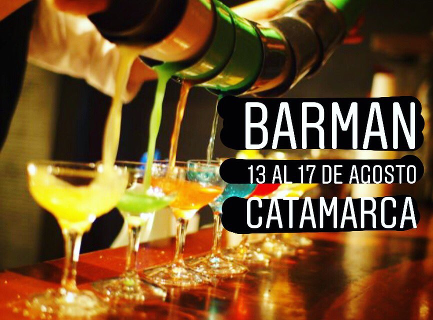 Capacitate en el Curso de Barman el próximo 13 de Agosto en Catamarca. Del 13 al 17 de Agosto, Seccional Catamarca 👩‍🍳Prof. Diego Mato 🍸
@capacitaciónuthgracatamarca <a href="/diegomato/">eliminada</a>
Para más información comunícate llamando al 📞 +54 11 4341 8021
#uthgra #catamarca