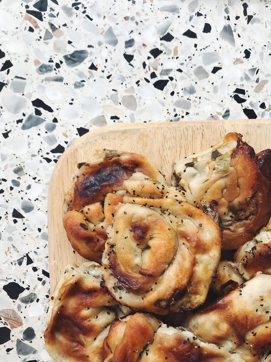 LuminaryBakery's tweet photo. Have you ever tried Byrek? One of our almuni, Zamira, makes a delicious traditional Albanian byrek that we sell in our cafe. #empoweringwomen #socialenterprise #socent #purchasewithpurpose #byrek #hackneycafe #londoncafe #stokenewingtoncafe https://t.co/VLoa9fp9XX