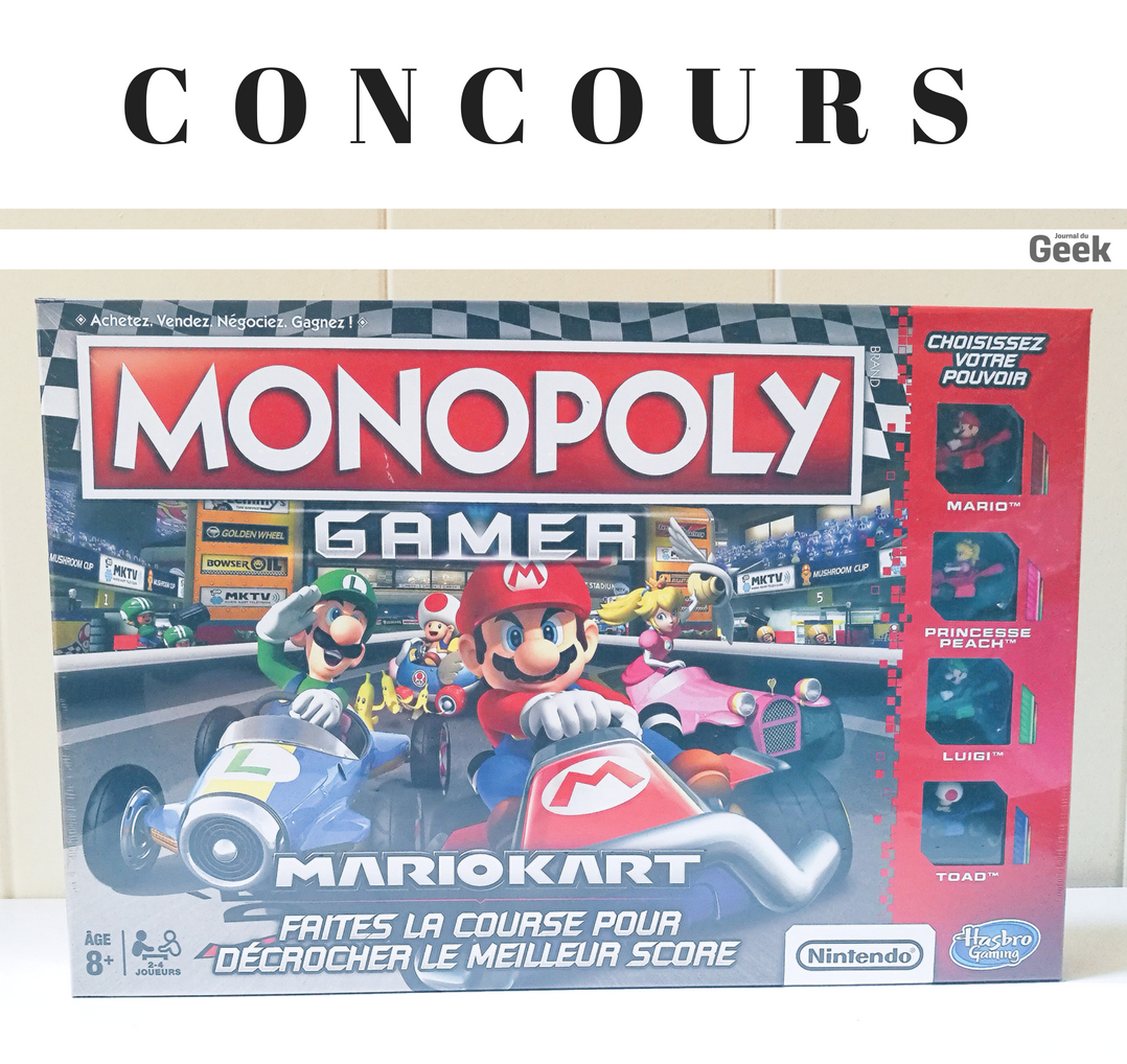 JournalDuGeek's tweet photo. [ #CONCOURS ]
Tentez de gagner ce jeu #MonopolyGamer Mario Kart 🚗
Pour participer : RT + Follow le @JournalDuGeek 🎲 https://t.co/1eLZORzKif