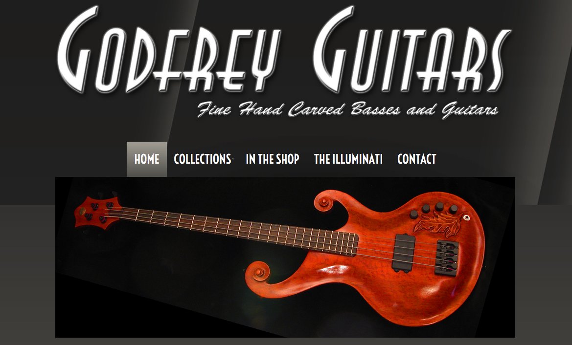 GaGaWebDesignTM's tweet image. We loved working this site, he has the most amazing designs.

#guitars 

godfreyguitars.com