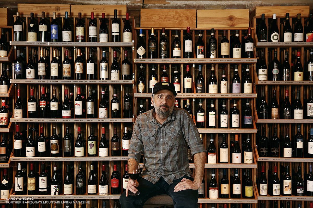 Don't miss Spotlight in the August issue. We chat with Fred W. of <a href="/FlgTerroir/">FLG Terroir</a> about wine and what bottle we should try right now. #Flagstaff #winelover
<a href="/nancywiechec/">Nancy Wiechec</a> photo