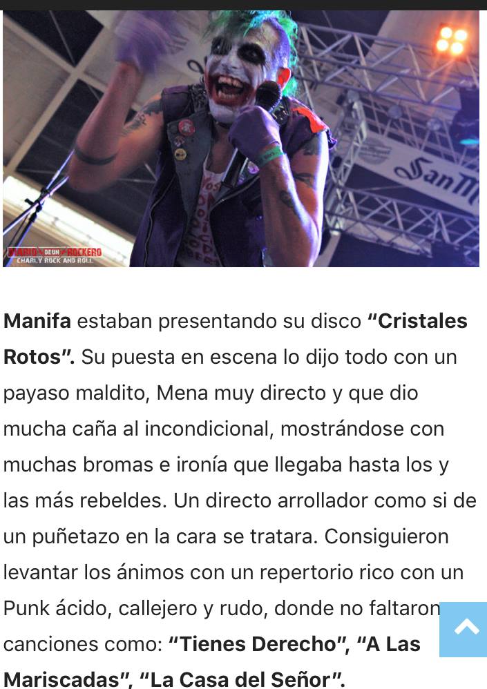 Aún llegan crónicas del <a href="/Acopderockfest/">A Cop de Rock Fest</a> . Esta de la mano de <a href="/DiariodeunRock/">Diario de un Rockero</a> . Gracias!!