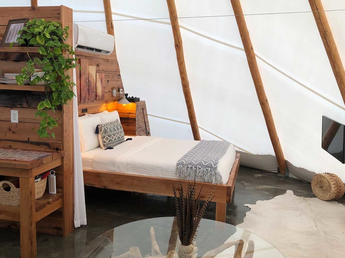 10 luxury campsites for people who love the outdoors—but not everything that comes with it: trib.al/953dxXN