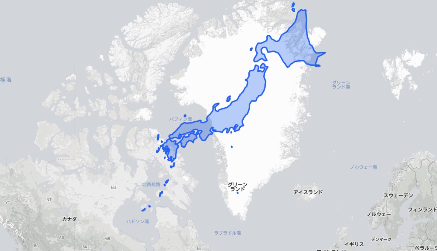 リーマントラベラー東松寛文 8 ガイアの夜明け 出演 発見 普段目にするメルカトル図法の世界地図 だと面積が正しく表示されませんが このサイトだと 気になる国を選んで動かせば その国の形が変化して 正しい面積で表示してくれるよ