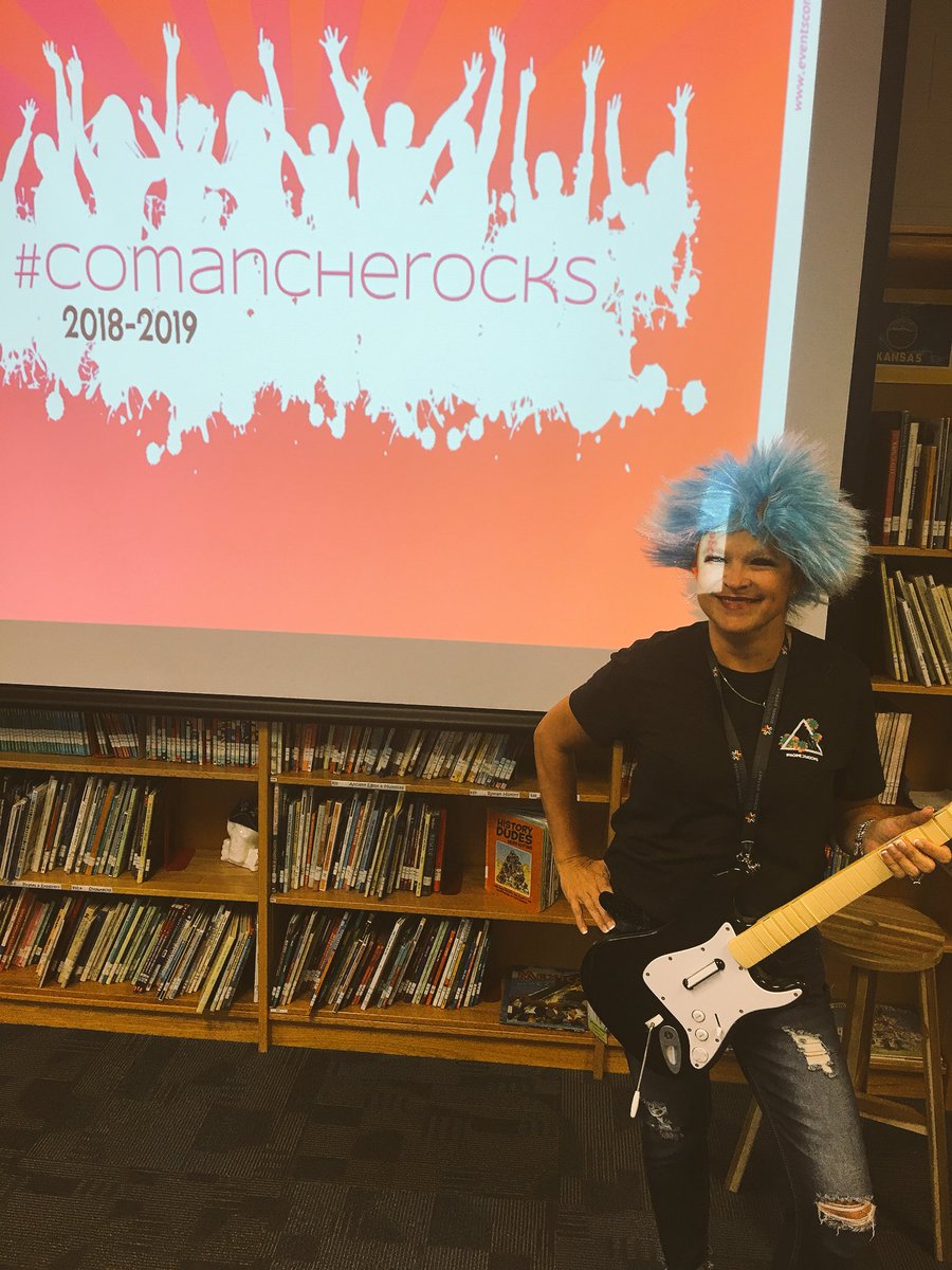 jg_risinger's tweet photo. Ready to ROCK! #all4Comanche #comancheROCKS #RightNowSMSD https://t.co/YQXQnxVmhm