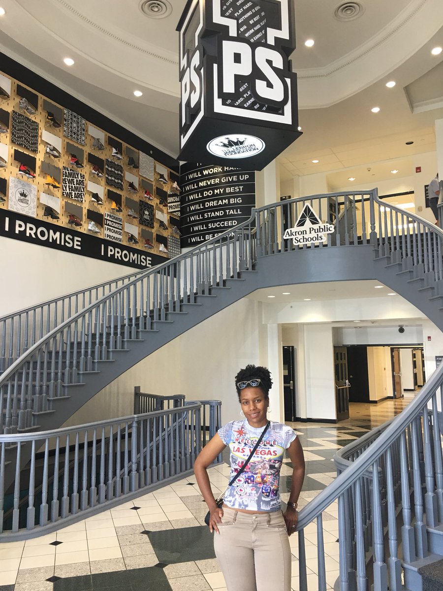 WowShane's tweet image. Today my wife @raeshelljoye and I visited #LebronJames’s @IPROMISESchool in #Akron #Ohio.  This was a beautiful and sentimental visit for us.  #GODisGood