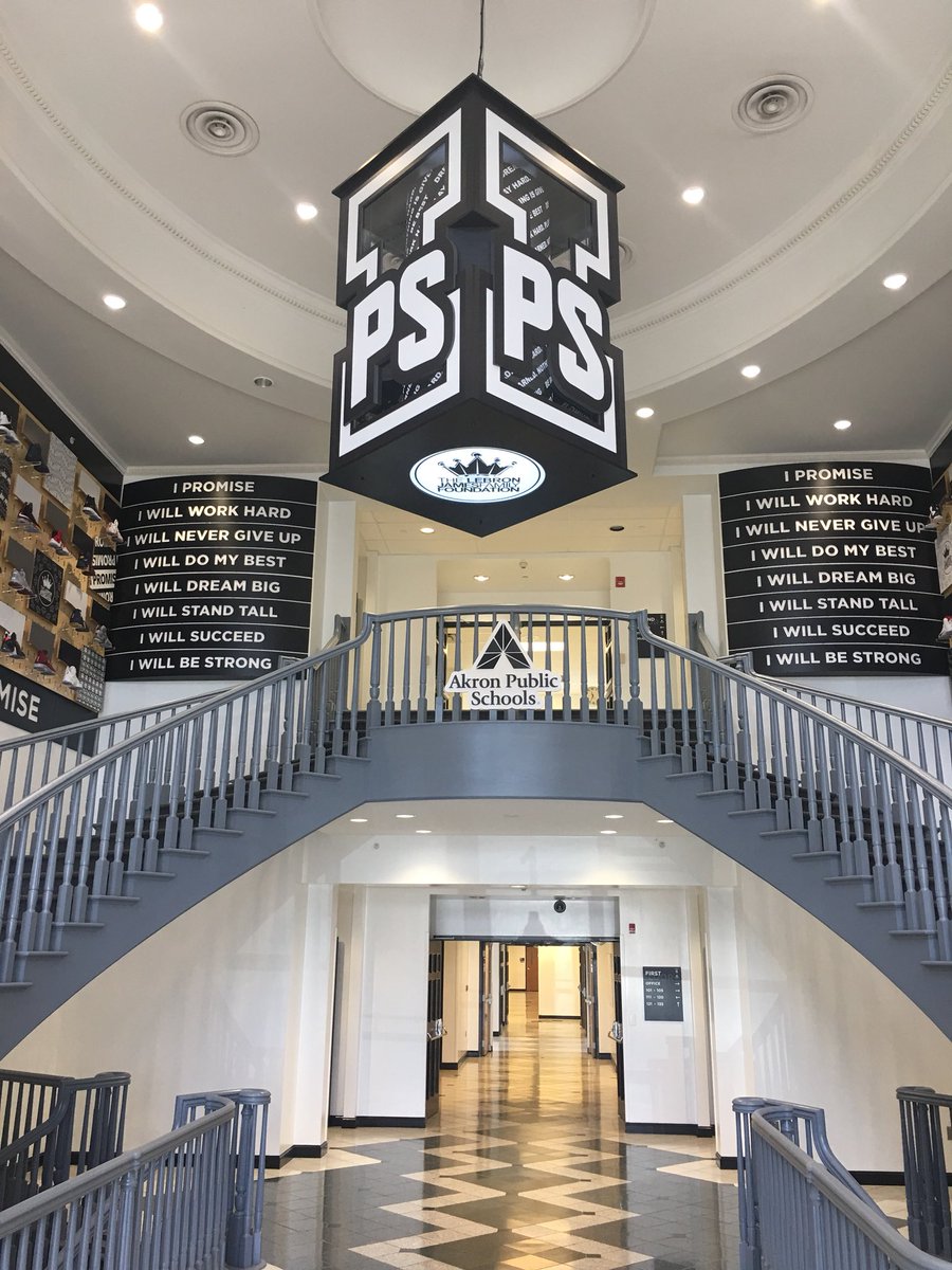 WowShane's tweet image. Today my wife @raeshelljoye and I visited #LebronJames’s @IPROMISESchool in #Akron #Ohio.  This was a beautiful and sentimental visit for us.  #GODisGood