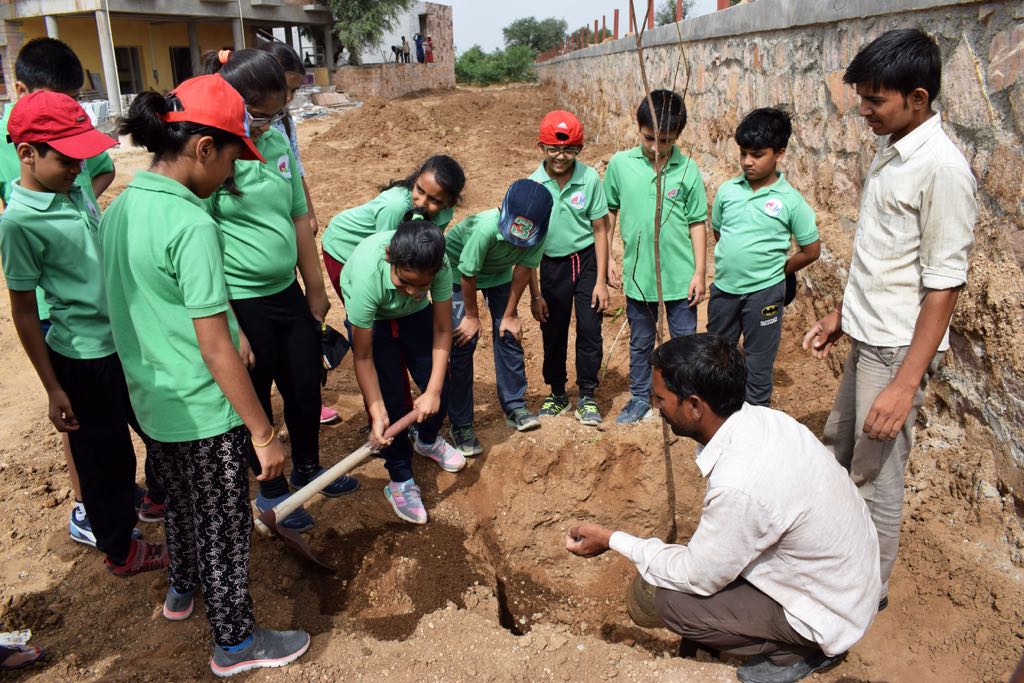 An overwhelming and exciting visit towards planting more life around the new campus by the students of grade 3 to grade 7
#plantationactivity #newcampus #inclusion #involvement #innovation #almamaterjodhpur #since1999