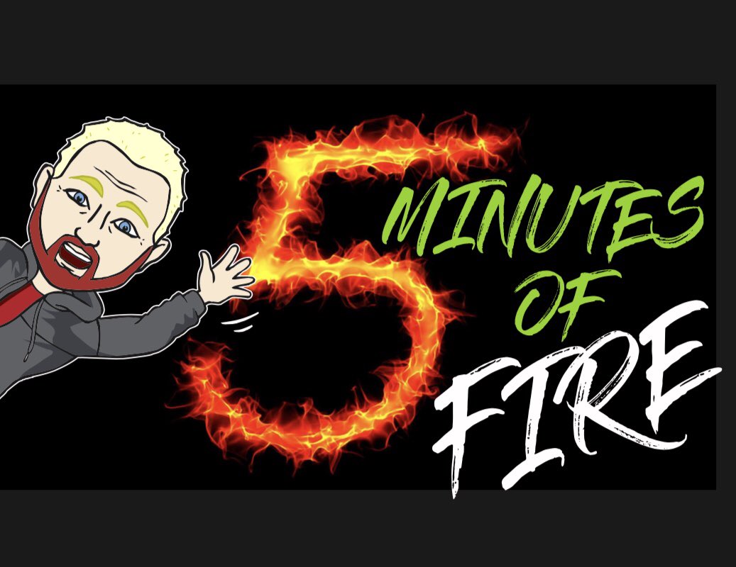 gorfamtulsa's tweet photo. It is official...@5MinutesofFire now has its own page!!!  Go follow so you can see who gets tossed in The Hot Seat next https://t.co/yhhFysSwwc