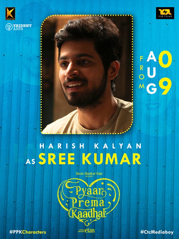 ctcupdates's tweet photo. #PPKCharacters @iamharishkalyan as #SreeKumar
#PyaarPremaKaadhal ❤
#PPK2DaysToGo
#PPKAug9
@raizawilson @thisisysr @elann_t @rajarajan7215 @irfanmalik1983 @tridentartsoffl @u1records @ysrfilms @divomovies
#CtcMediaboy https://t.co/KOohDBhePY