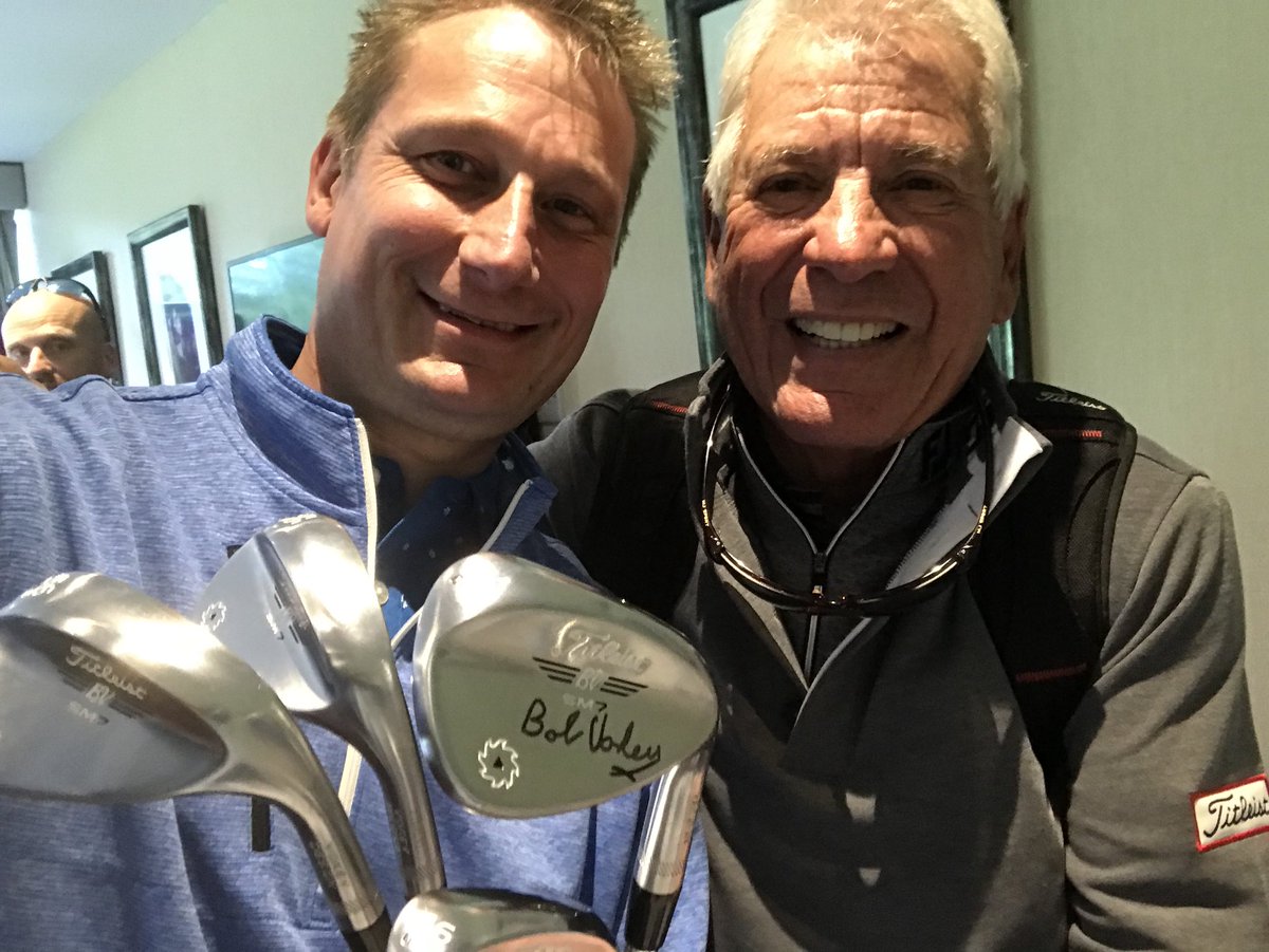 GolfLeicester's tweet image. Last chance to win a very rare Vokey wedge signed by the legend “Voke” himself! Simply RT and FOLLOW to enter. Winners will be drawn this Friday!