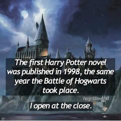 VL_WAREHAM's tweet photo. J.K Rowling is a genius #OpenAtTheClose #HarryPotter #Hogwarts #HarryPotter20 https://t.co/JUNYPsrSq3