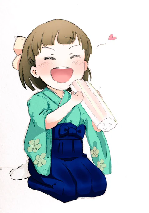 千歳飴大好き杏ちゃん #アッパレ173