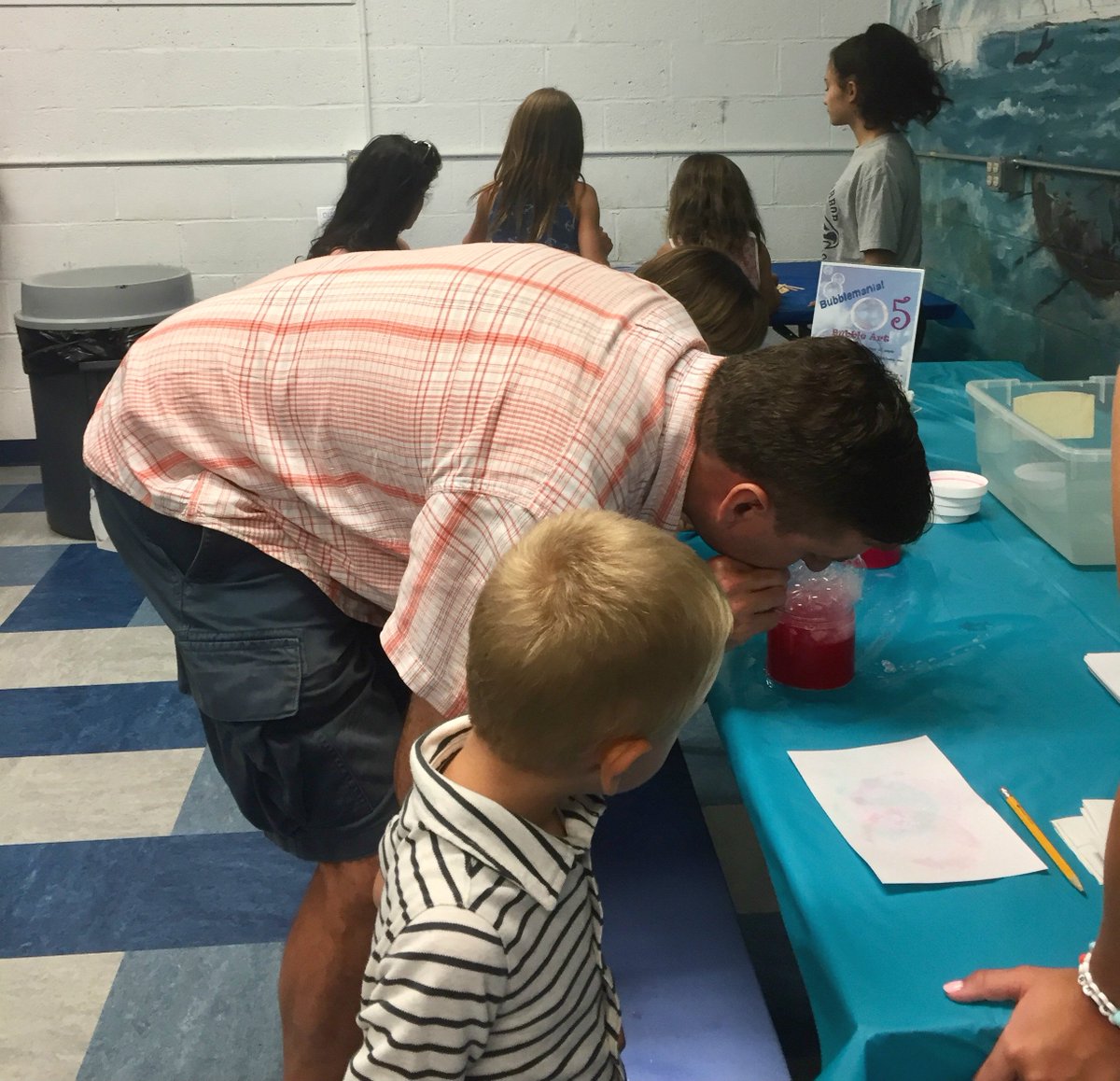 CSHWhaling's tweet photo. We had a great time at Bubblemania this weekend! Now we're getting ready for Mermaid Tea Party. Won't you join us August 11? https://t.co/BEowImgL3C